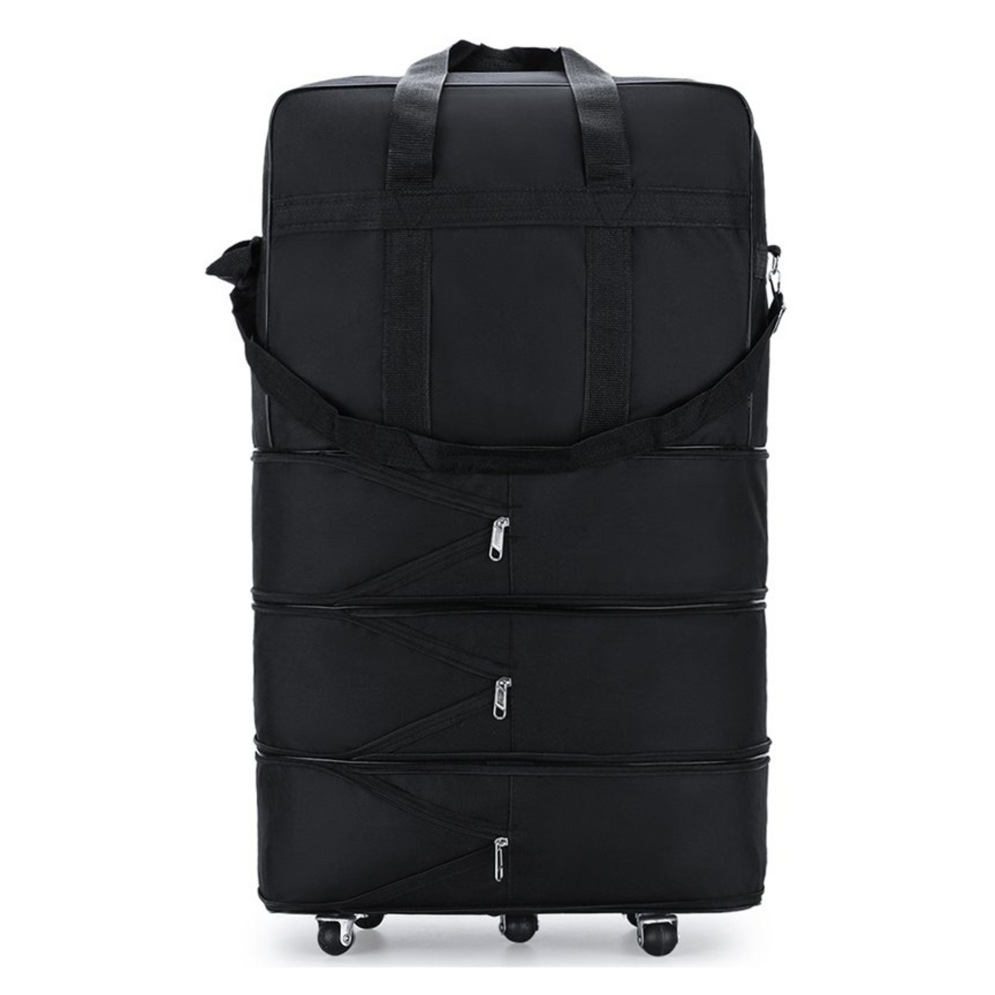 Expandable Duffel Bag, Black