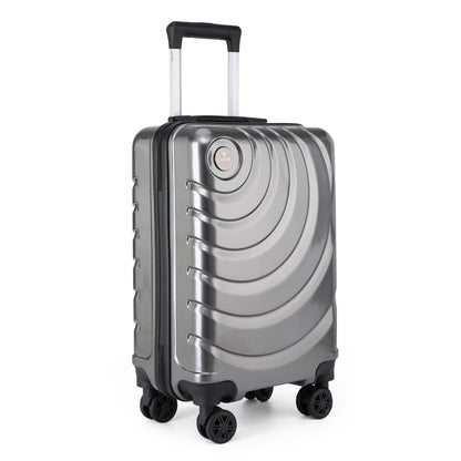 Frequency Hard Side Spinner Carry-on Luggage, 20-Inches