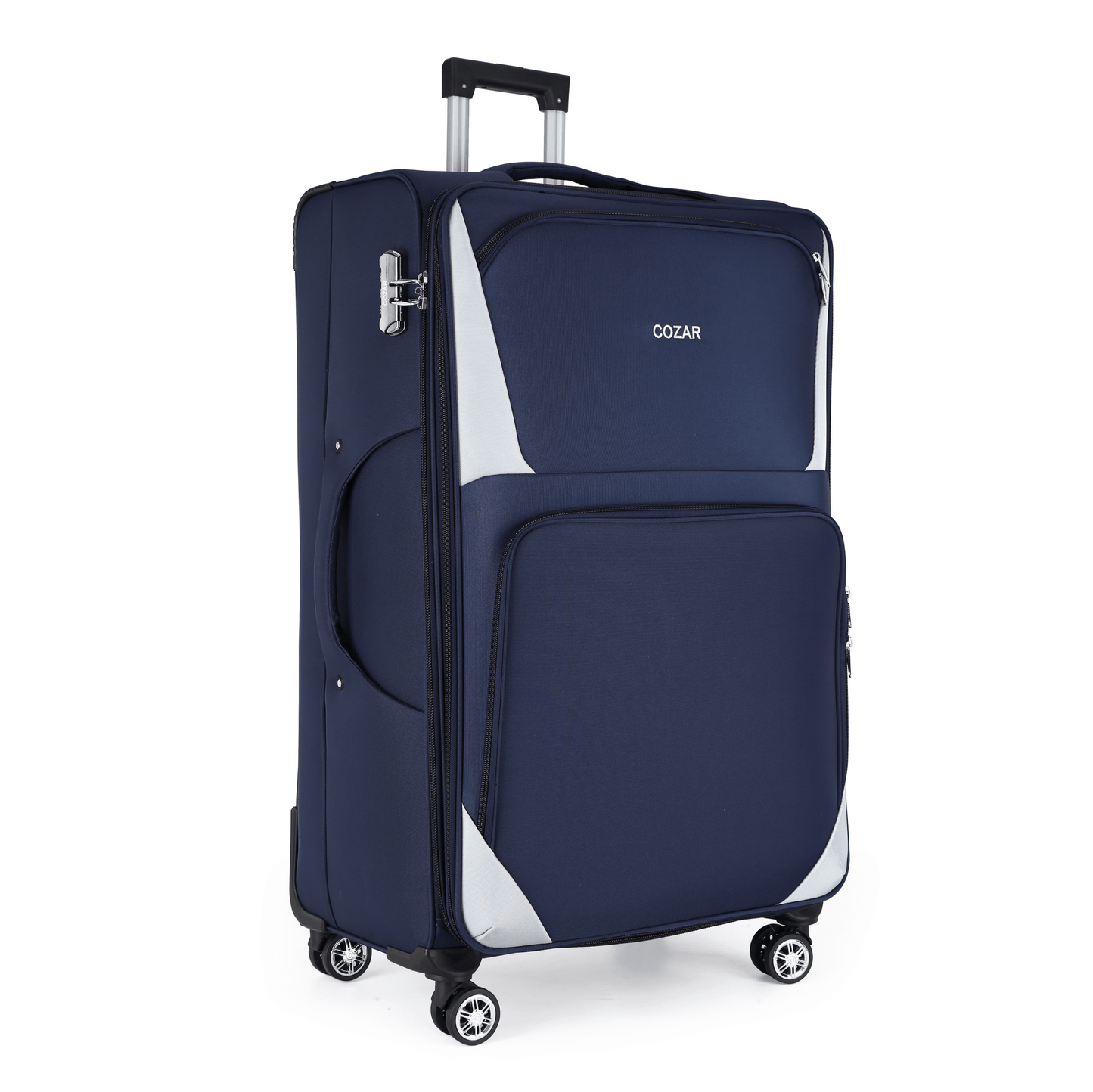 Two-Tone Soft Side Spinner Luggage, 32-Inches