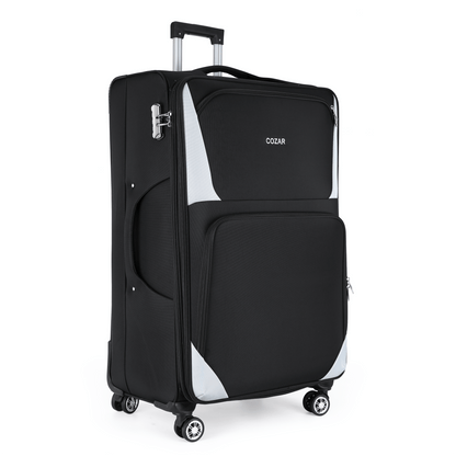 Two-Tone Soft Side Spinner Luggage, 32-Inches